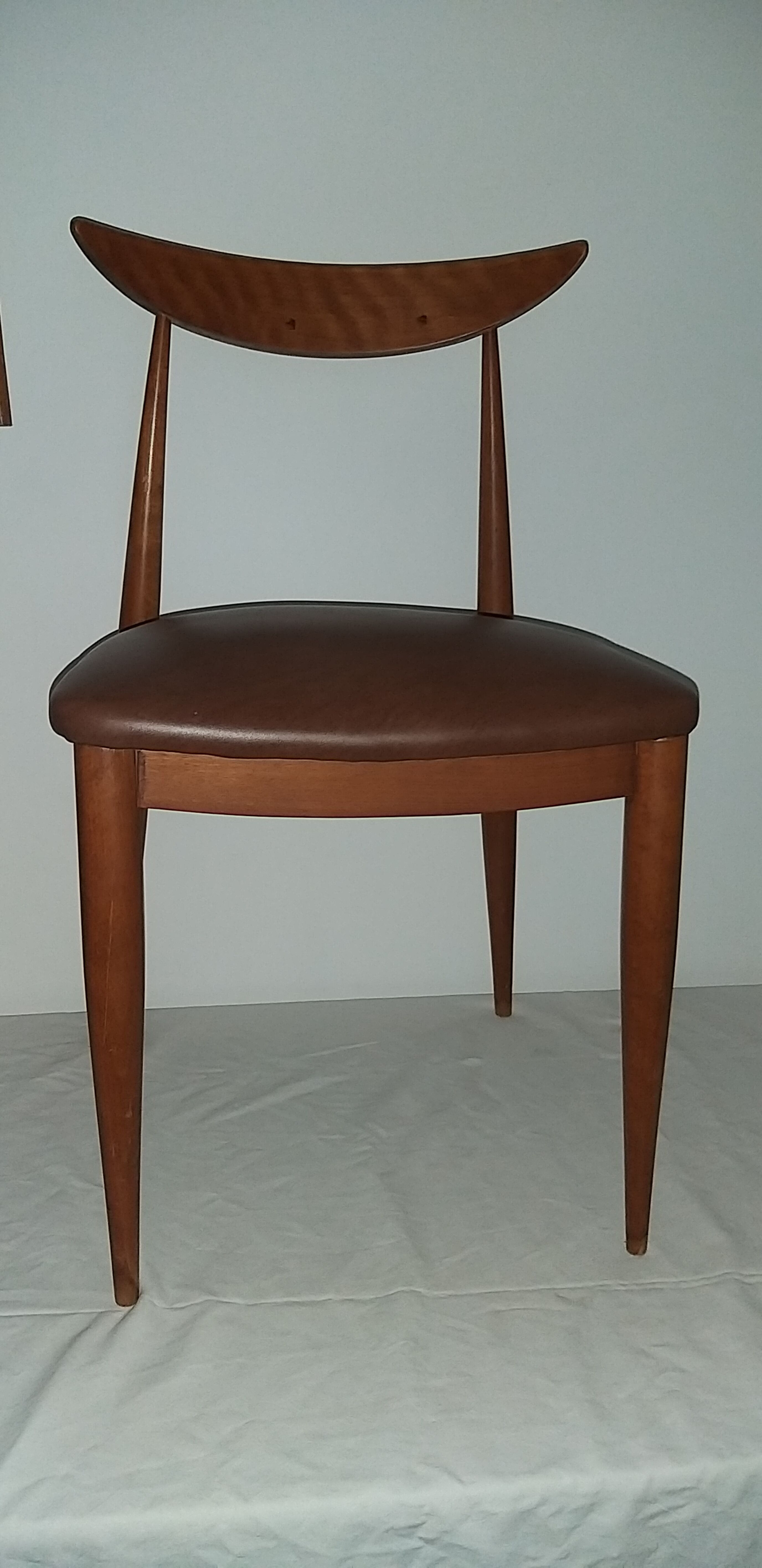 Set of 6 scandinavian chairs 50/60