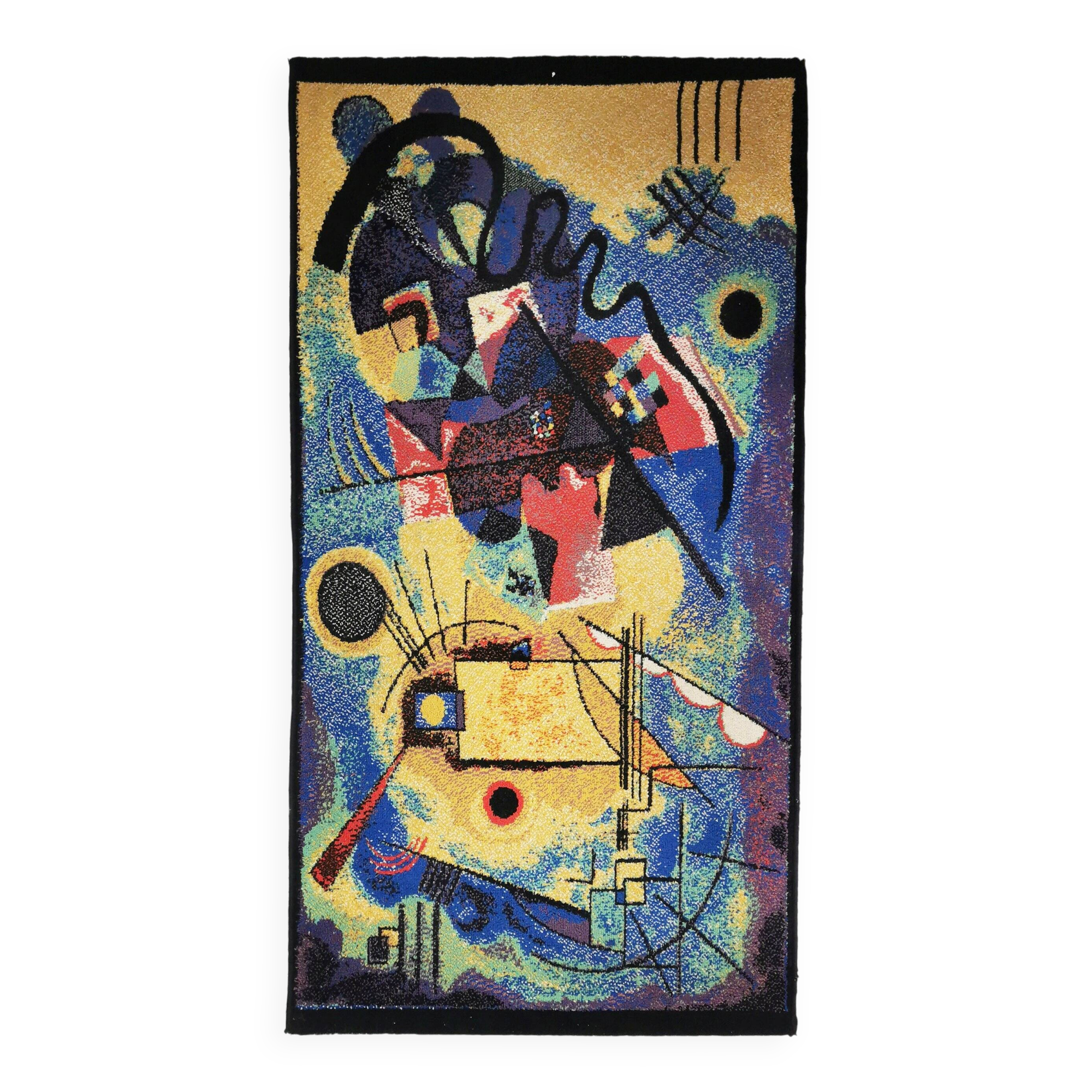 Carpet with a composition by Wassily Kandinsky, Shahbano, Germany 1980s