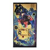 Tapis avec une composition de Wassily Kandinsky, Shahbano, Allemagne années 1980.
