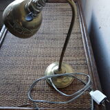 Art deco copper lamp