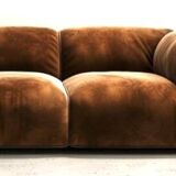 3-seater modular fabric sofa