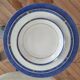 Christofle Océana Bleu dinner service, porcelain and fine gold