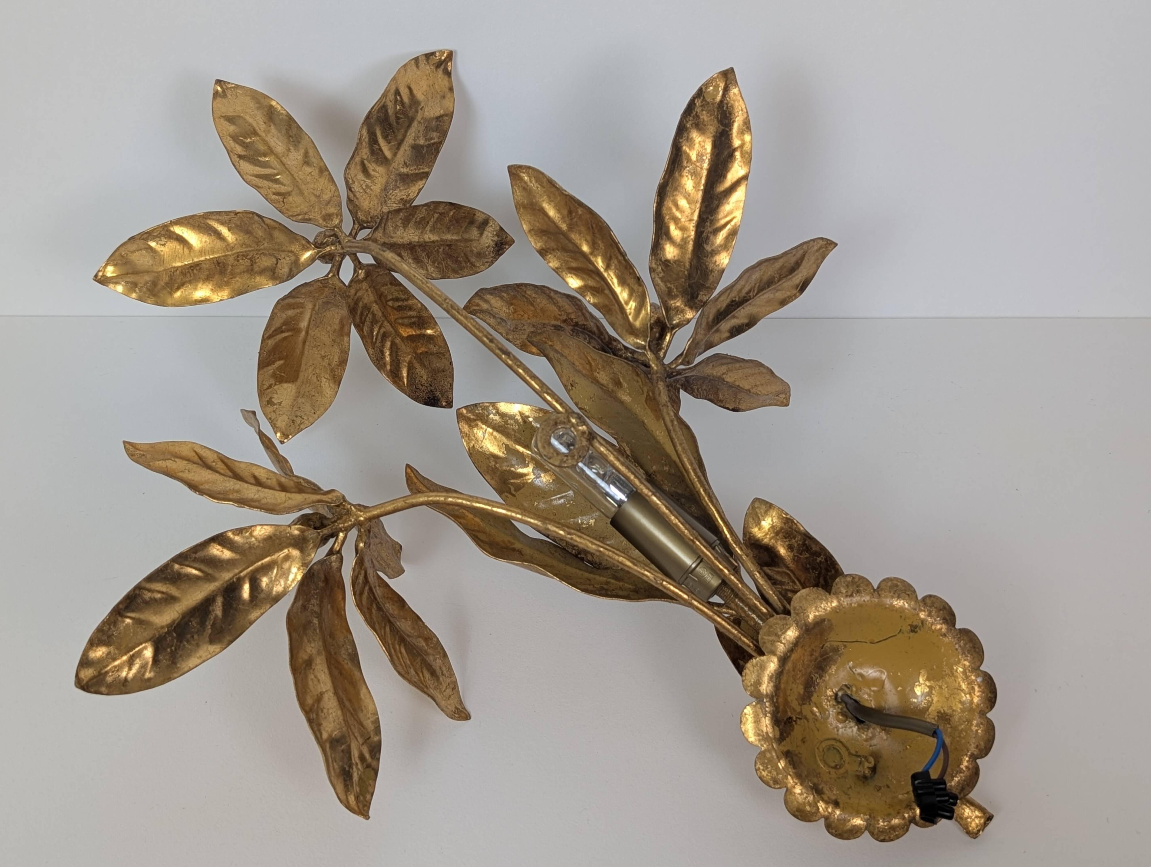 Golden leaf applique Hans Kögl