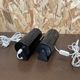Pair of black swivel wall lamps V413 by Ikea - 1980s
