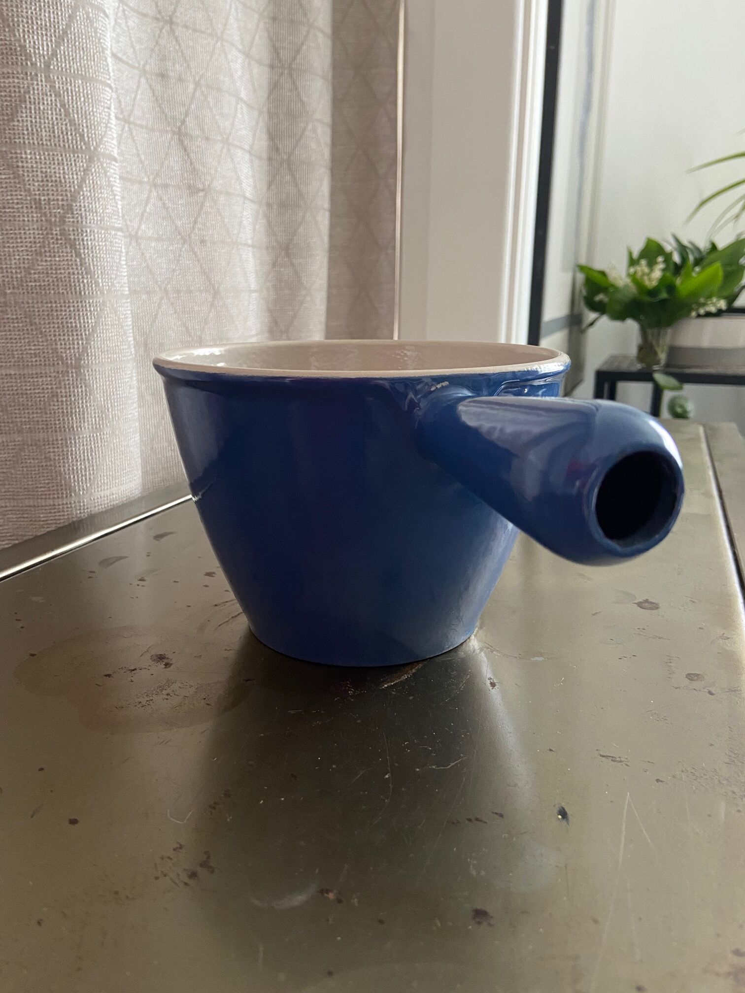 Le Creuset cast iron pan