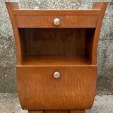 Bedside table - Art Deco occasional furniture in the shape of a "lyre"
