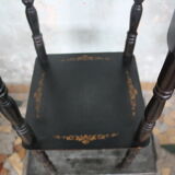 Set Napoleon III wood turned black