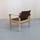 Vintage Lounge Set Leather Escriba Brazil