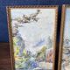 Pair of watercolours signed M.L, early 20th century, Provence