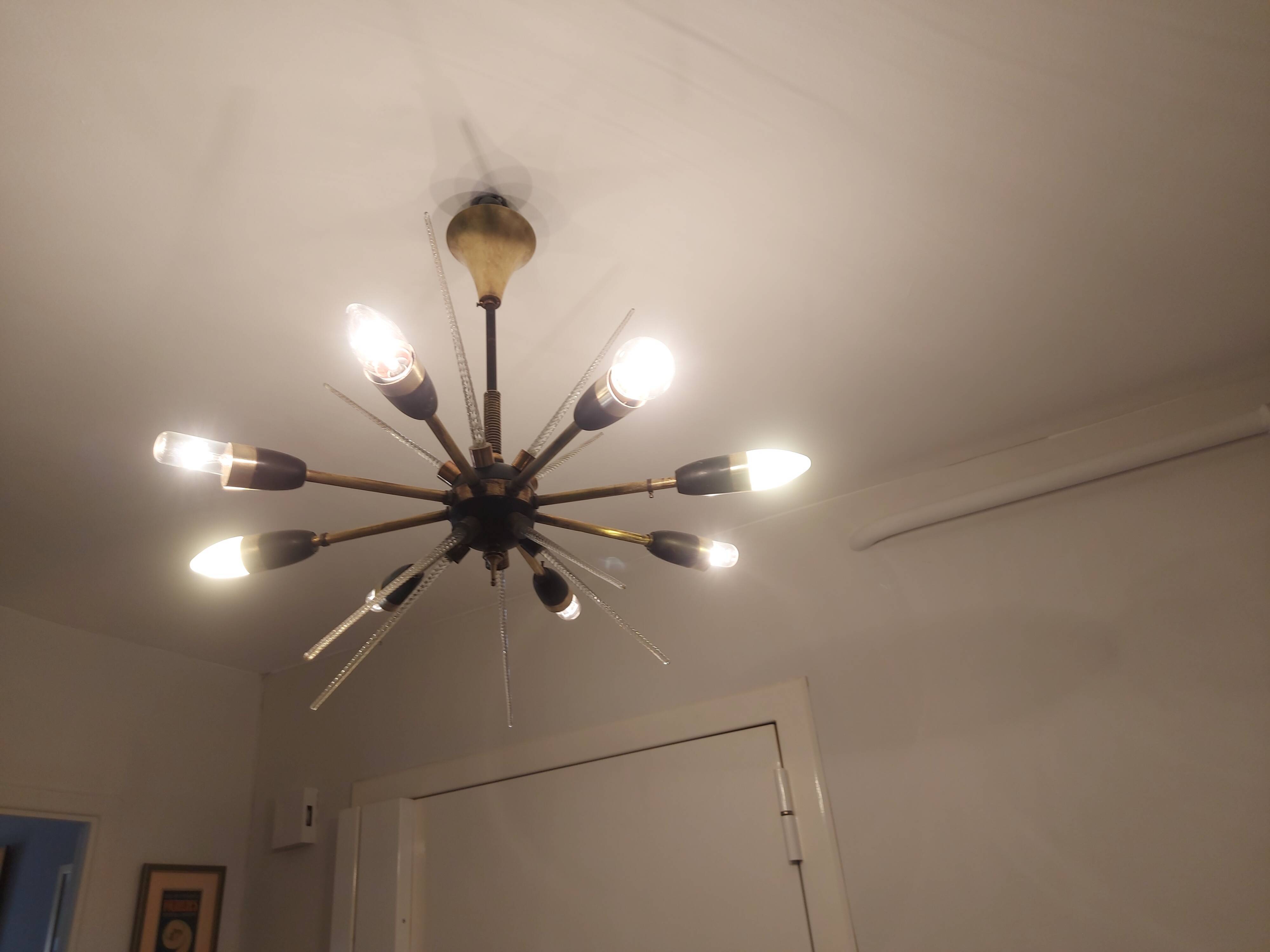 Sputnik chandelier