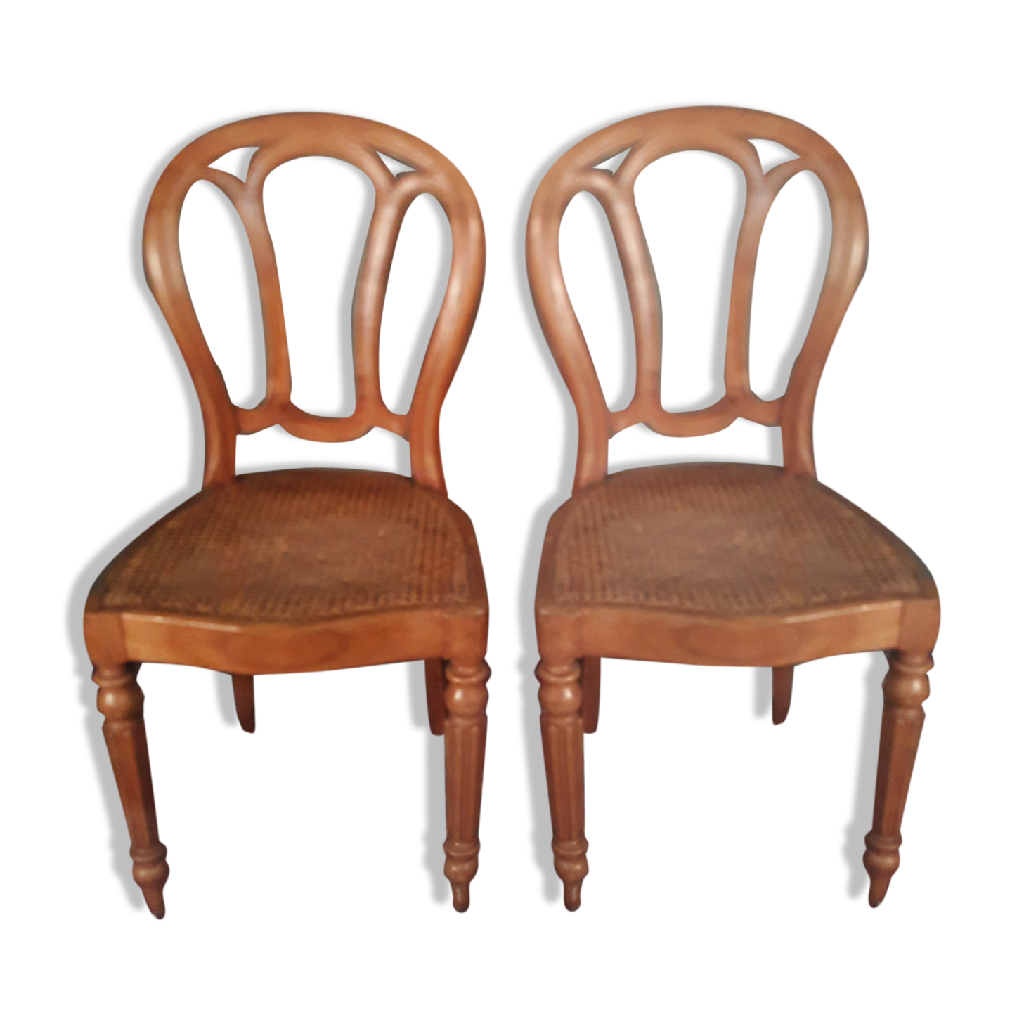 Paire de chaises Louis Philippe
