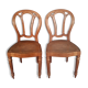 Paire de chaises Louis Philippe
