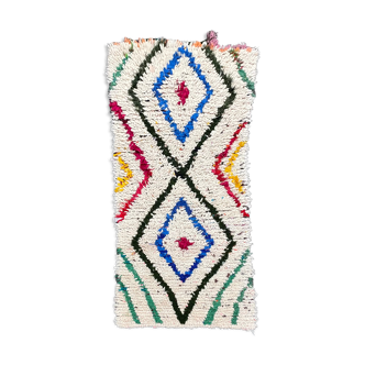 Berber carpet Beni Ouarain 85x185 cm