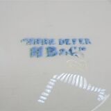 Series of 6 soup plates