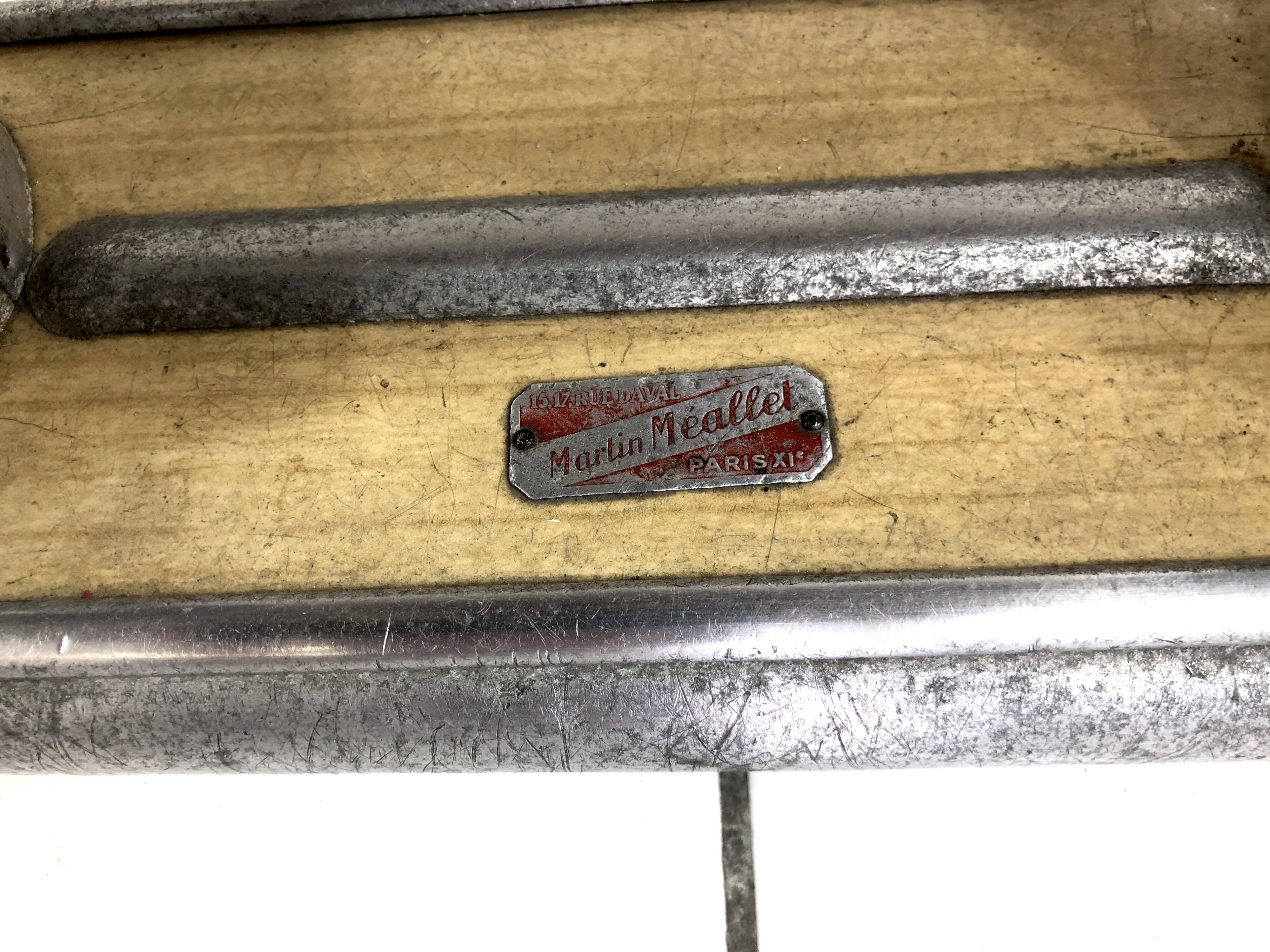 Vintage bistro table Martin Méallet – 1950s Formica
