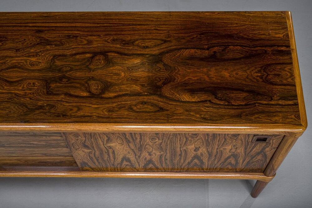 Hw Klein for Bramin palisander rosewood sideboard, 1960s - excellent original