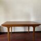 Scandinavian dining table 60s
