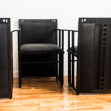 Suite of 4 Galaxy Chairs by Umberto Asnago for Giorgetti