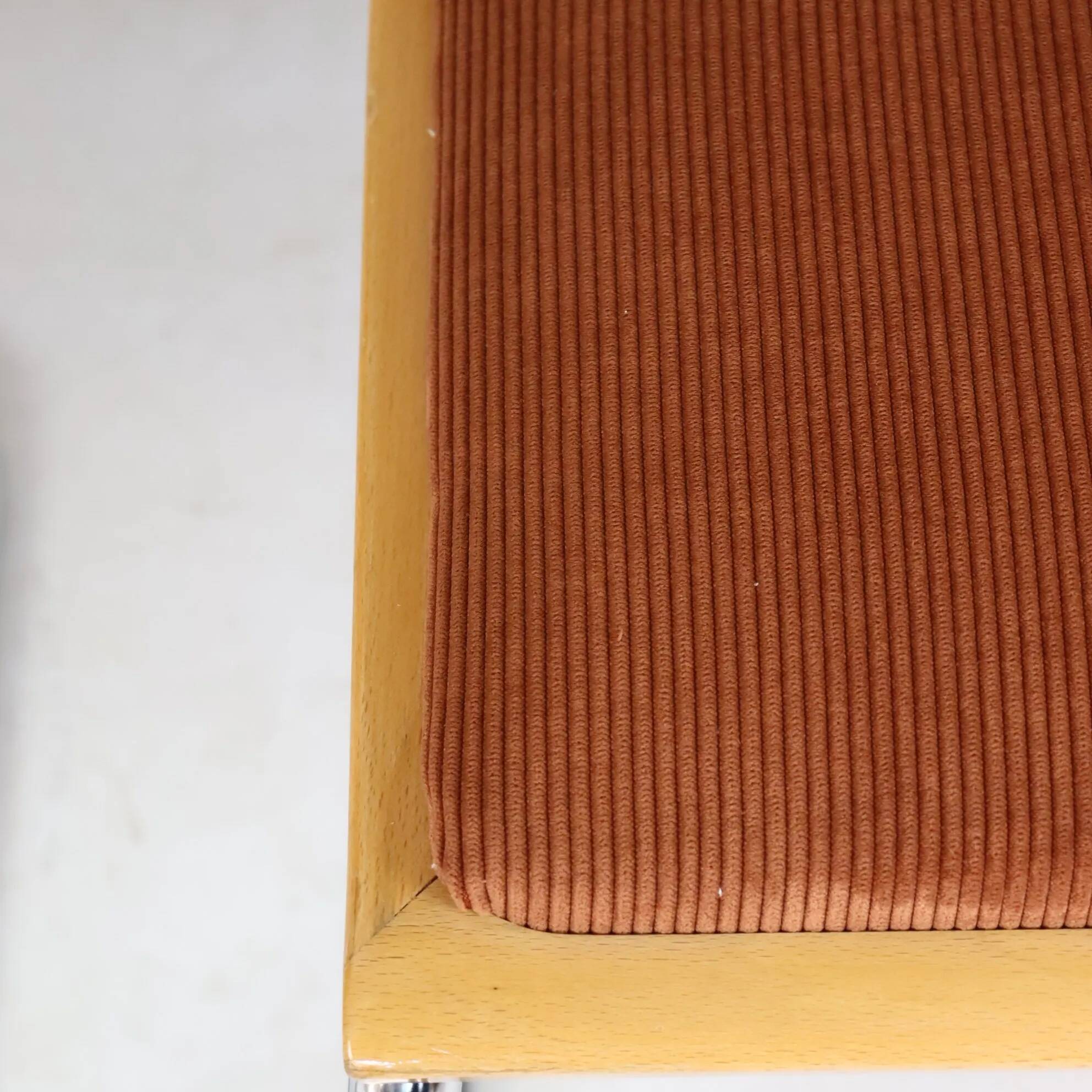 Pair of B64 corduroy chairs