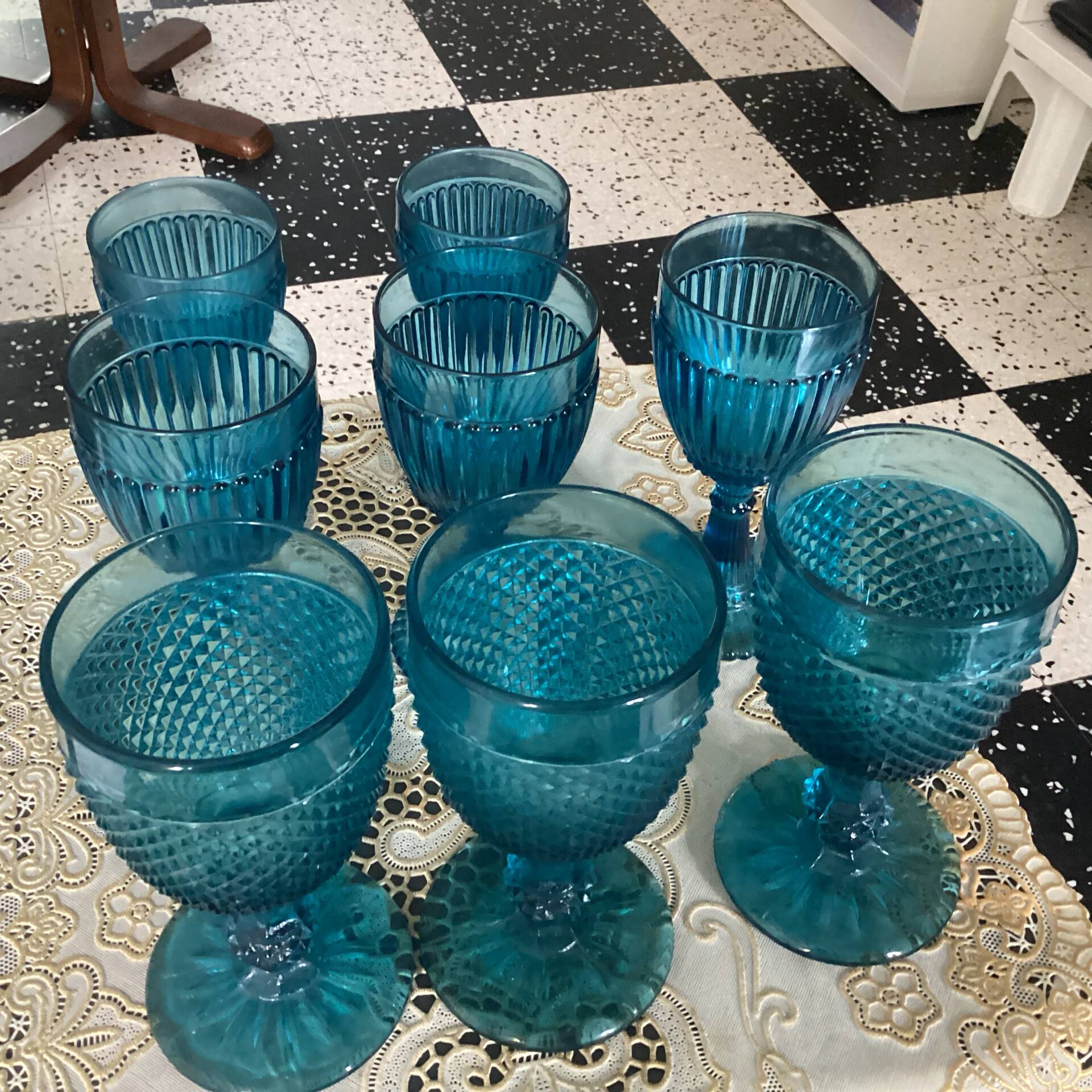 Verres Laura Ashley pour collectionneur