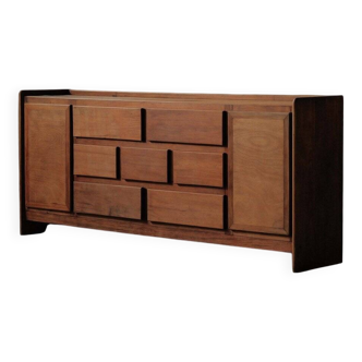 Meuble d’atelier en pin – Travail français des années 1970