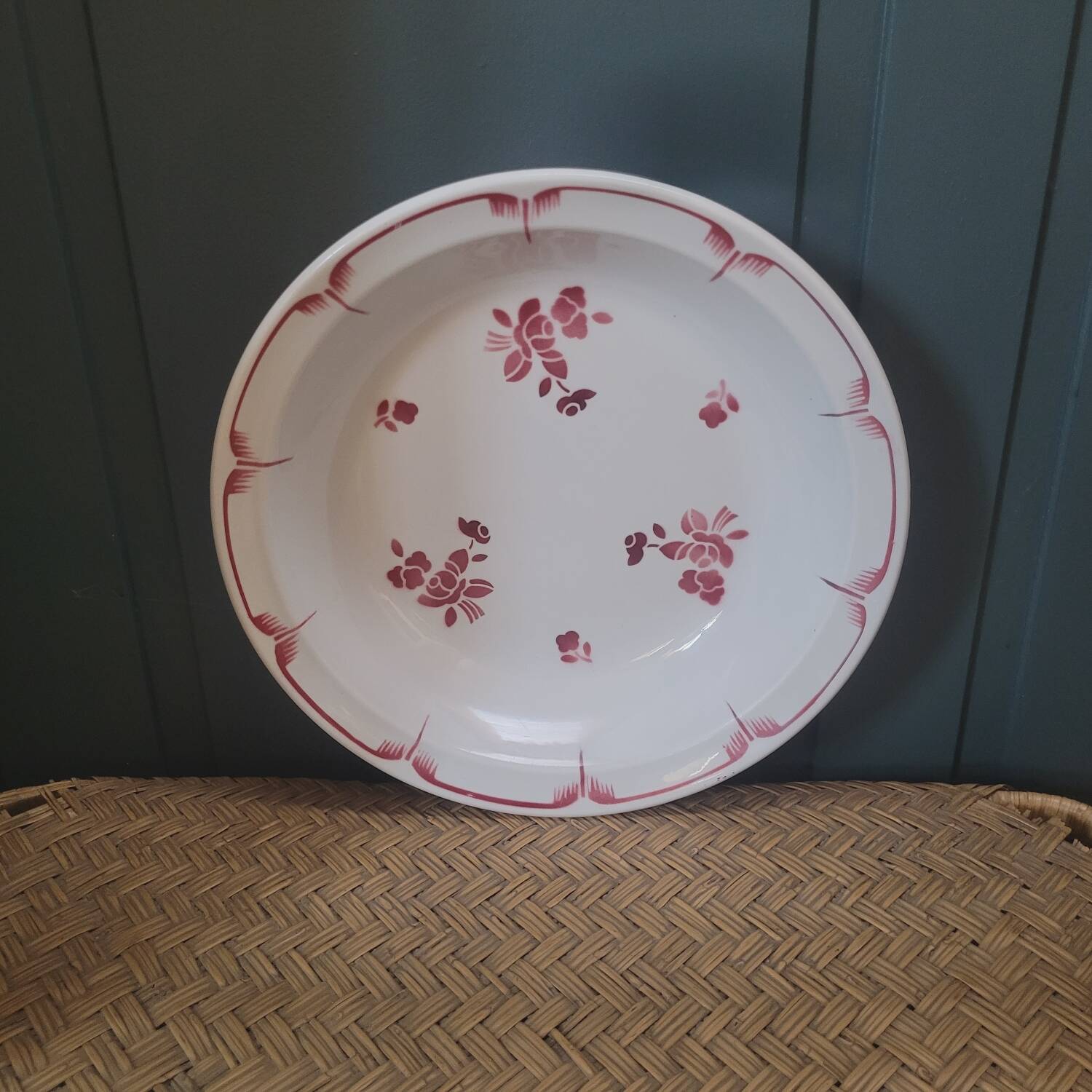 30s round hollow dish