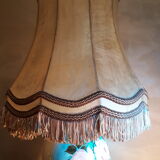 large handmade paint lamp,h84x46cm abatjour artdeco