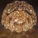 Chandelier en verre BIG des années 1970, Kinkeldey, Allemagne.