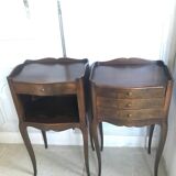 Pair of Louis XV-style bedside tables