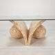 Magnussen ponte mactan stone coffee table, 1980s