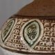 Marcel Giraud in Vallauris large stamped decorative lamp base 1960s