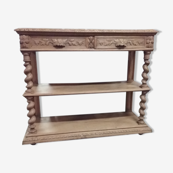 Oak console