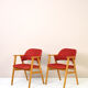 Pair of vintage Nordic armchairs