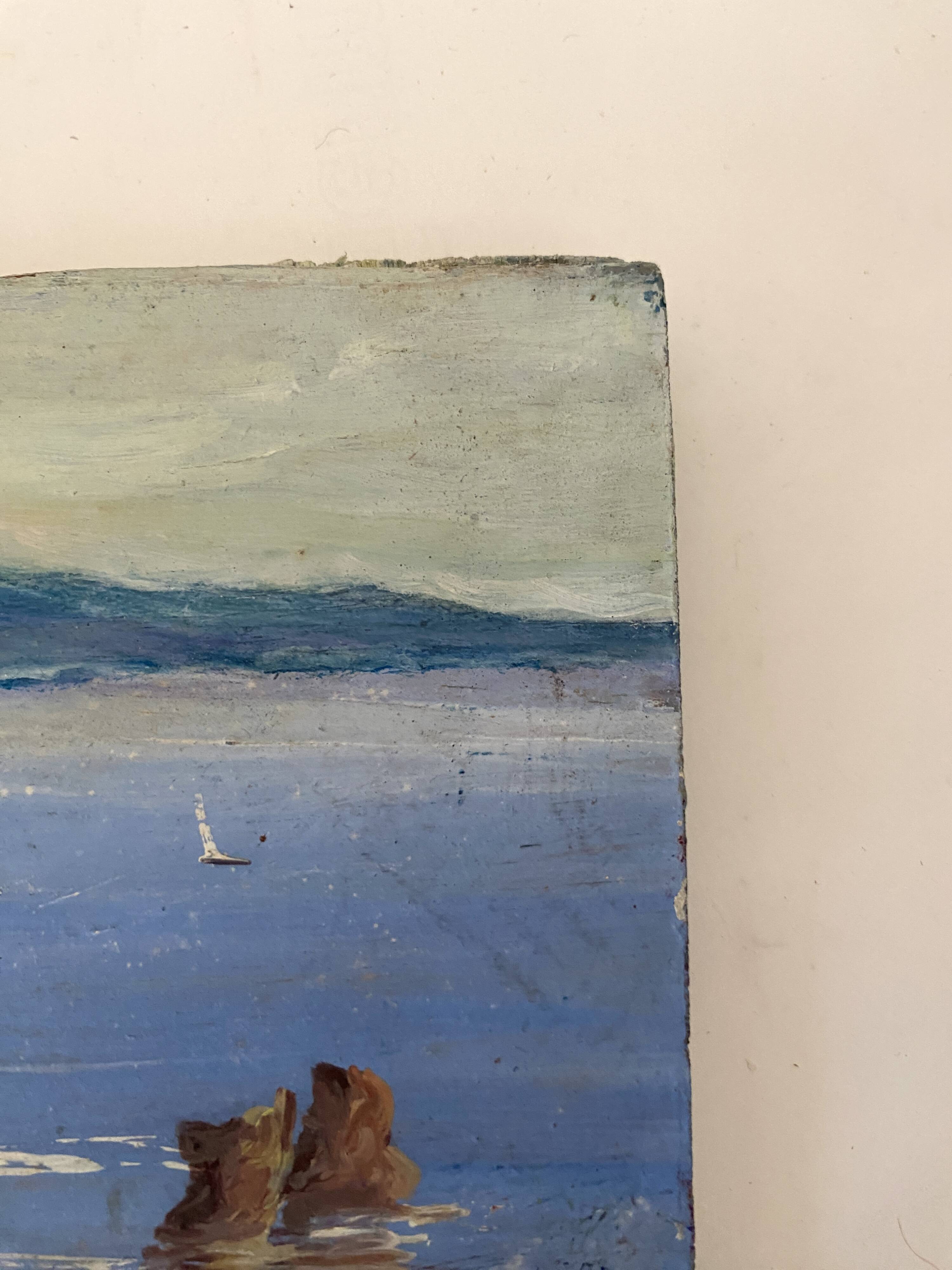 Italian seaside painting