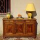 Lampe en céramique, vase et plat assortis, Drimmer