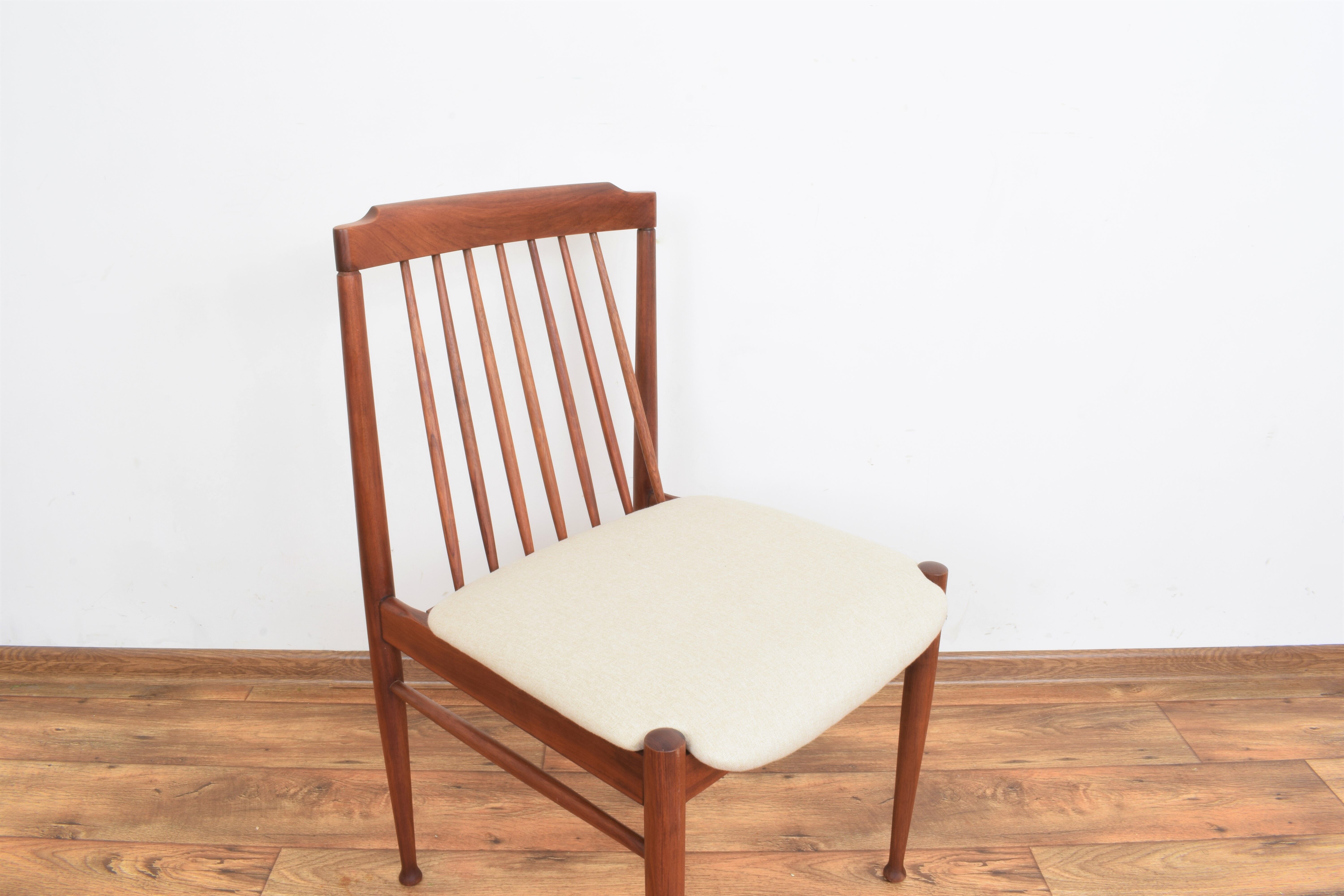 Mid-Century Danish Teak Dining Chairs, 1960s, Set of 4