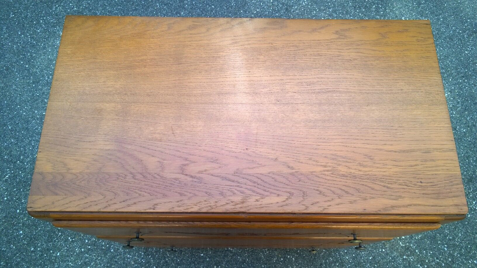 Art Deco dresser gilded oak france 1940