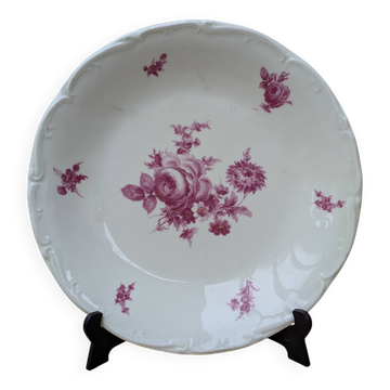 Deep plate in Sologne porcelain Larchevèque extra hard enamel