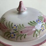 Vintage enameled pottery tureen