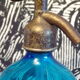 Seltz water blue siphon