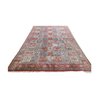Large handmade oriental carpet ghoum iran 365 X 230 cm