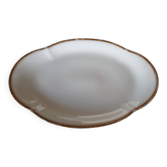 Plat à liseré