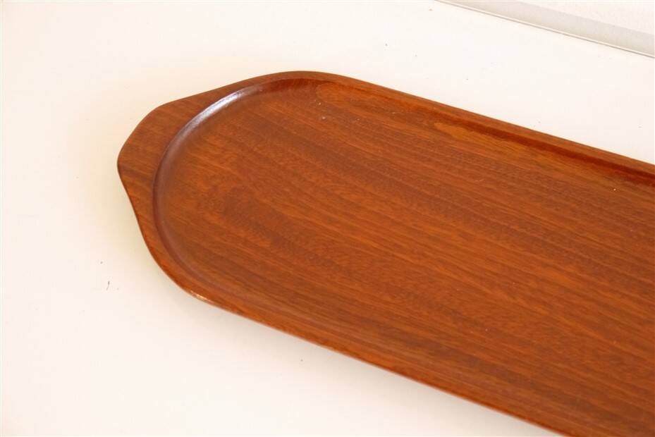 Vintage Scandinavian teak tray