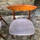 Set of six Harry Ostergaard chairs for Randers Mobelfabrick Denmark 1960