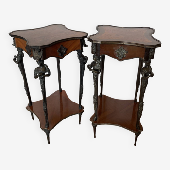 Louis XV style side tables