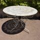 Table de jardin des années 50 France