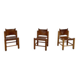 Set of three Knud Friis armchairs from the 1960s