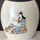 Large porcelain vase with Japanese decoration