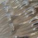 12 silver plated table forks by Boulenger, Art Nouveau Chardons