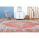 1970s Vintage Persian Handmade Wool Cotton Red Area Rug 289x384